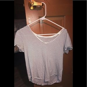 A cute striped cropped shirt from nordstrom’s